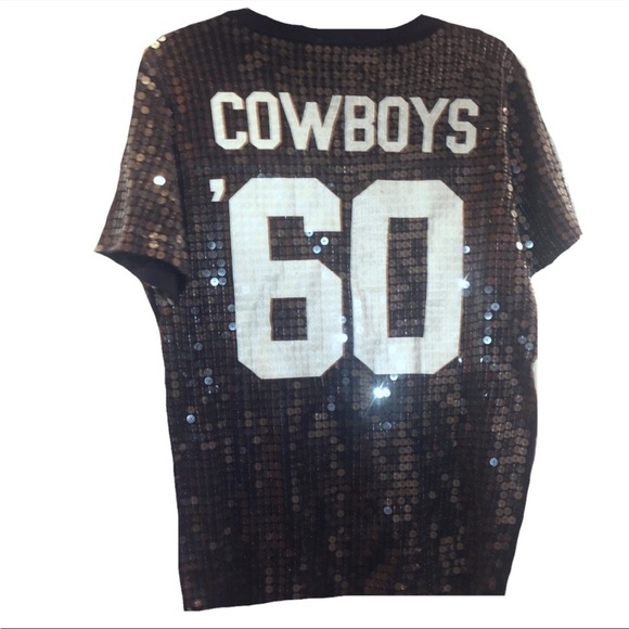 Victoria Secret Pink Dallas Cowboys Bling Jersey - Picture 4 of 5